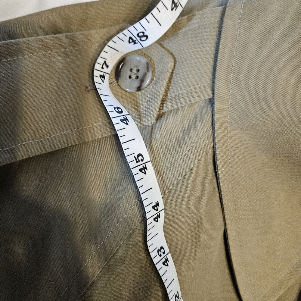 Botany 500 Men's Tan Trench Coat - Picture 12 of 15